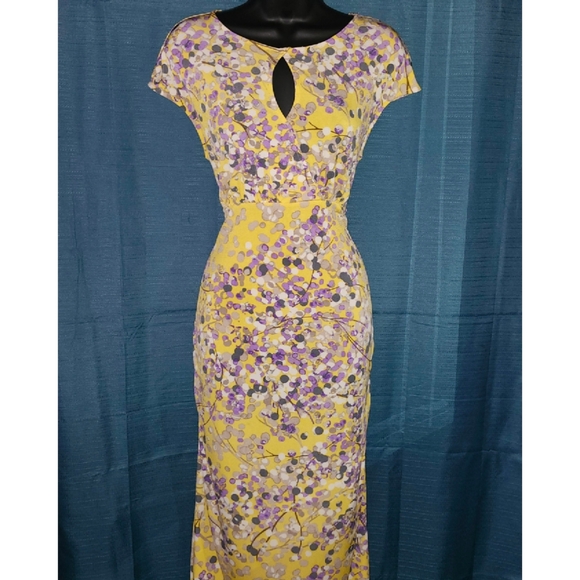 APT. 9 | Yellow Floral Dress - Picture 2 of 4